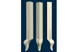 Ножка резная для кровати арт-нрk053 - Оптовый поставщик комплектующих «4Dwood»