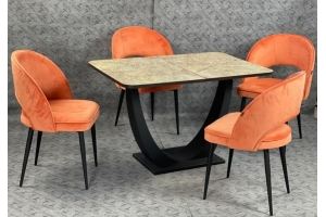 Обеденная группа стол Лофт 6 стулья Джулия - Мебельная фабрика «Classen»