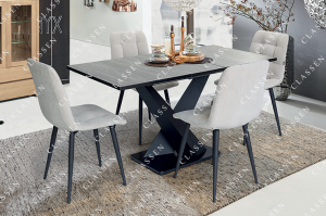 Стол Лофт 2 и стулья Марк - Мебельная фабрика «Классная мебель»