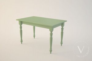 Обеденный стол Оливия винтаж 4 - Мебельная фабрика «ВерноКухни»
