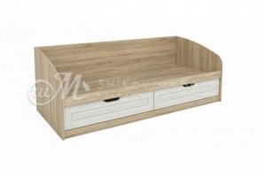 Одноместная кровать Киндер из дерева - Мебельная фабрика «ШиковМебель»