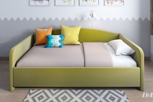 Односпальная интерьерная кровать Уно - Мебельная фабрика «DiWell»