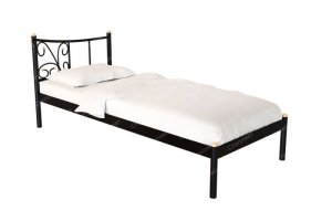Односпальная металлическая кровать Лилия - Мебельная фабрика «Стиллмет»