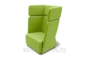 Оригинальное зеленое кресло AL 9 - Мебельная фабрика «Alternatиva Design»