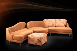 Оригинальный большой диван Наполи - Мебельная фабрика «Винтер-Мебель»