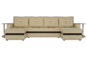 П-образный диван Атланта М 2 стола - Мебельная фабрика «Лига Диванов»