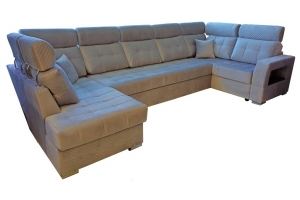 П-образный диван Неаполь с подголовниками - Мебельная фабрика «FAVORIT COMPANY»