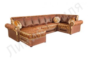 П-образный диван Топазио - Мебельная фабрика «Линия Стиля»