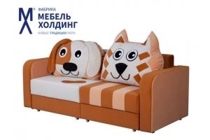 Детский диван Пёс и кот - Мебельная фабрика «Мебель Холдинг»