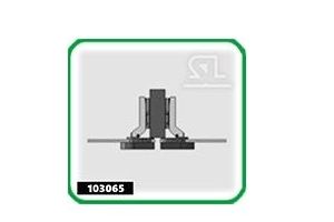 Петля для стекла 103065 - Оптовый поставщик комплектующих «СЛ Дон»