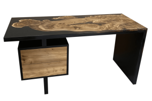 Письменный стол из слэба карагача - Мебельная фабрика «ДревоДизайн»