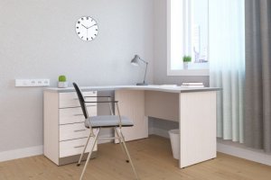 Письменный стол Практик угловой - Мебельная фабрика «ДЭФО»