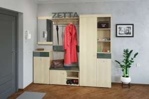 Прихожая  модульная Zetta - Мебельная фабрика «Аллоджио»