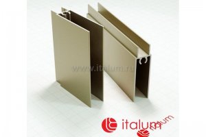 Профиль горизонтальный нижний - Оптовый поставщик комплектующих «Фабрика профилей ITALUM»