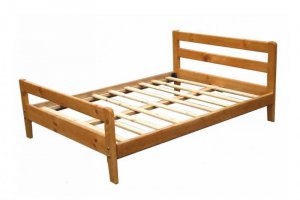 Простая деревянная кровать Дача - Мебельная фабрика «Мебель Мастер»
