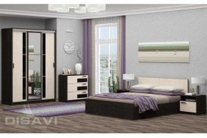 Простая спальня Европа - Мебельная фабрика «Disavi»