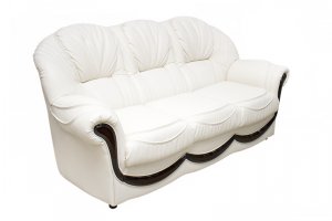 Прямой белый диван Сицилия - Мебельная фабрика «Юг-ДонМебель»