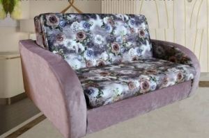 Прямой диван Аккордеон без декора - Мебельная фабрика «Новый стиль»