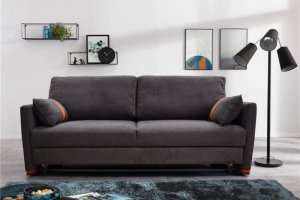 Прямой диван Даллас с узкими локтями - Мебельная фабрика «Darna-a»