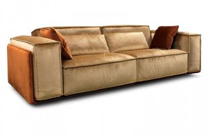 Прямой диван ДМ003 - Мебельная фабрика «Эльнинио»