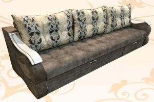 Прямой диван Капри (широкий 3+1) - Мебельная фабрика «Магеллан Мебель»