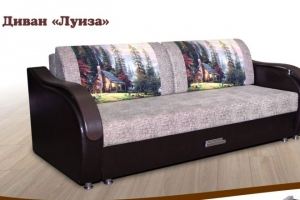 Прямой диван Луиза - Мебельная фабрика «Кредо»