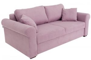 Прямой диван Люфтен розовый 160 - Мебельная фабрика «FURNY»