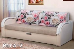 Прямой диван Мега-2 - Мебельная фабрика «Мега-Волга»
