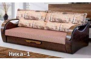 Прямой диван Ника-1 - Мебельная фабрика «Мега-Волга»