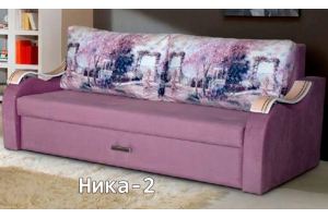 Прямой диван Ника-2 - Мебельная фабрика «Мега-Волга»