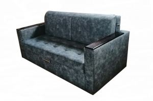 Прямой диван Престиж с подлокотником-столиком