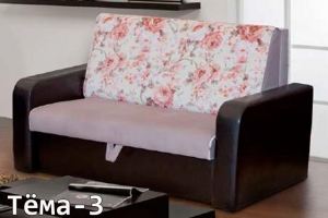 Прямой диван Тема-3 - Мебельная фабрика «Мега-Волга»