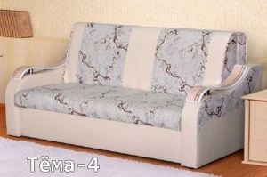 Прямой диван Тема-4 - Мебельная фабрика «Мега-Волга»
