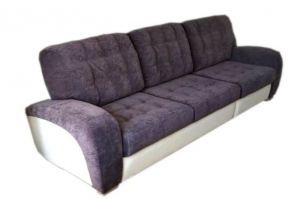 Прямой фиолетовый диван - Мебельная фабрика «PUFF»
