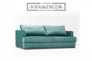 Прямой комфортный диван - Мебельная фабрика «Sofas&Decor»