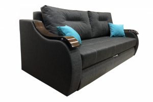 Прямой коричневый диван - Мебельная фабрика «ДАР Мебель»