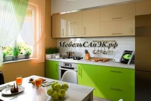Прямой кухонный гарнитур С 3 - Мебельная фабрика «САнЭК»