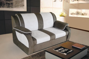 Прямой серый диван Тиффани - Мебельная фабрика «MebelLain»
