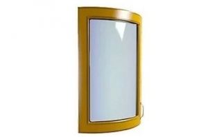 Радиусный фасад витрина - Оптовый поставщик комплектующих «Бригитта мебель»