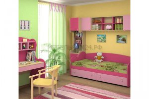 Розовая детская Герда - Мебельная фабрика «Альтернатива»