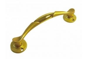 Ручка дверная матовое золото 3011А - Оптовый поставщик комплектующих «СОЛЛЕР»