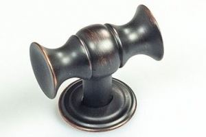 Ручка-кнопка 11422 шлифованная черная - Оптовый поставщик комплектующих «Модерн Стайл»