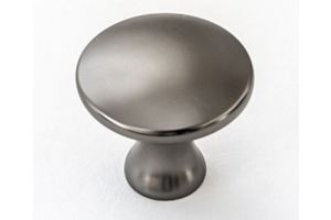 Ручка кнопка 2127S никель глянец - Оптовый поставщик комплектующих «Озёрская фурнитурная компания»