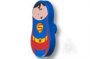 Ручка кнопка, супермен