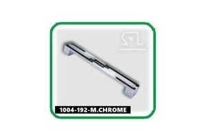 Ручка мебельная 1004-192-M.CHROME-черный - Оптовый поставщик комплектующих «СЛ Дон»