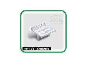 Ручка мебельная 1011-32 - CHROME-белый - Оптовый поставщик комплектующих «СЛ Дон»