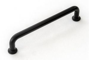Ручка скоба 3116-128 черный матовый - Оптовый поставщик комплектующих «Озёрская фурнитурная компания»