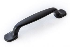 Ручка скоба 6134-96 черный матовый - Оптовый поставщик комплектующих «Озёрская фурнитурная компания»