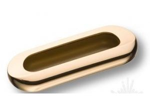 Ручка врезная глянцевое золото 3930-112 - Оптовый поставщик комплектующих «Брасс»