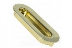 Ручка врезная золото 31282 - Оптовый поставщик комплектующих «Интерьер»